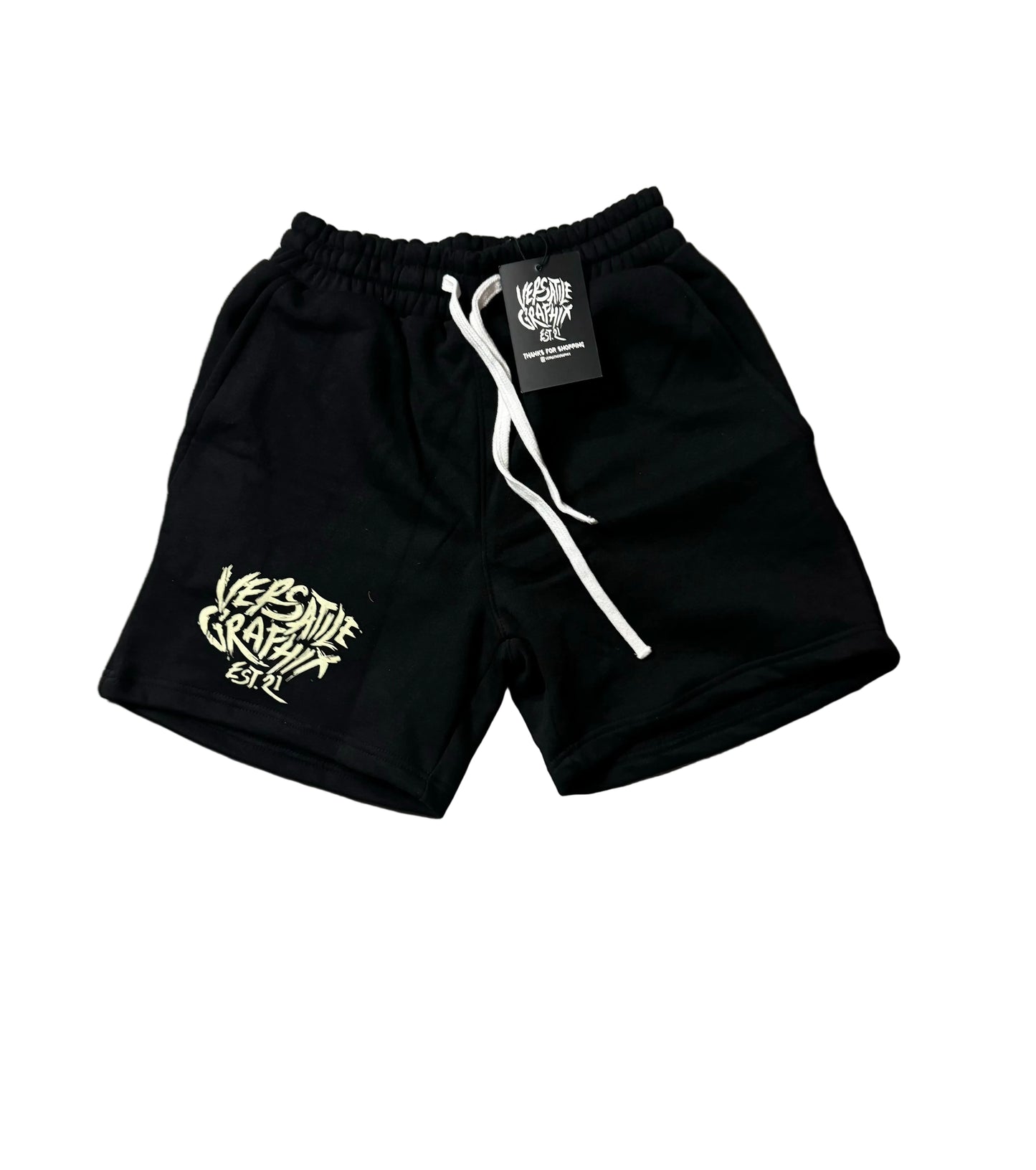 Solid Blk Shorts