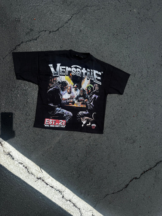 Real ones don’t fold tee