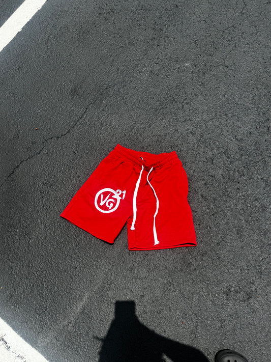 Red shorts